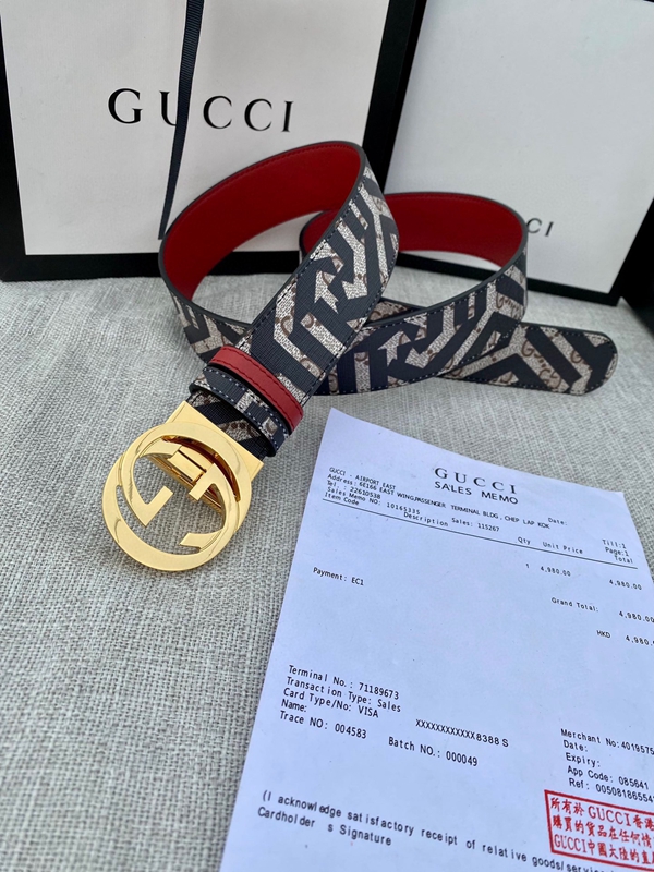 グッチベルト激安角部分ディテール